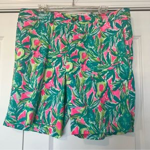 Men’s Lilly Pulitzer Beaumont Shorts Guac and Roll Avocado size 36